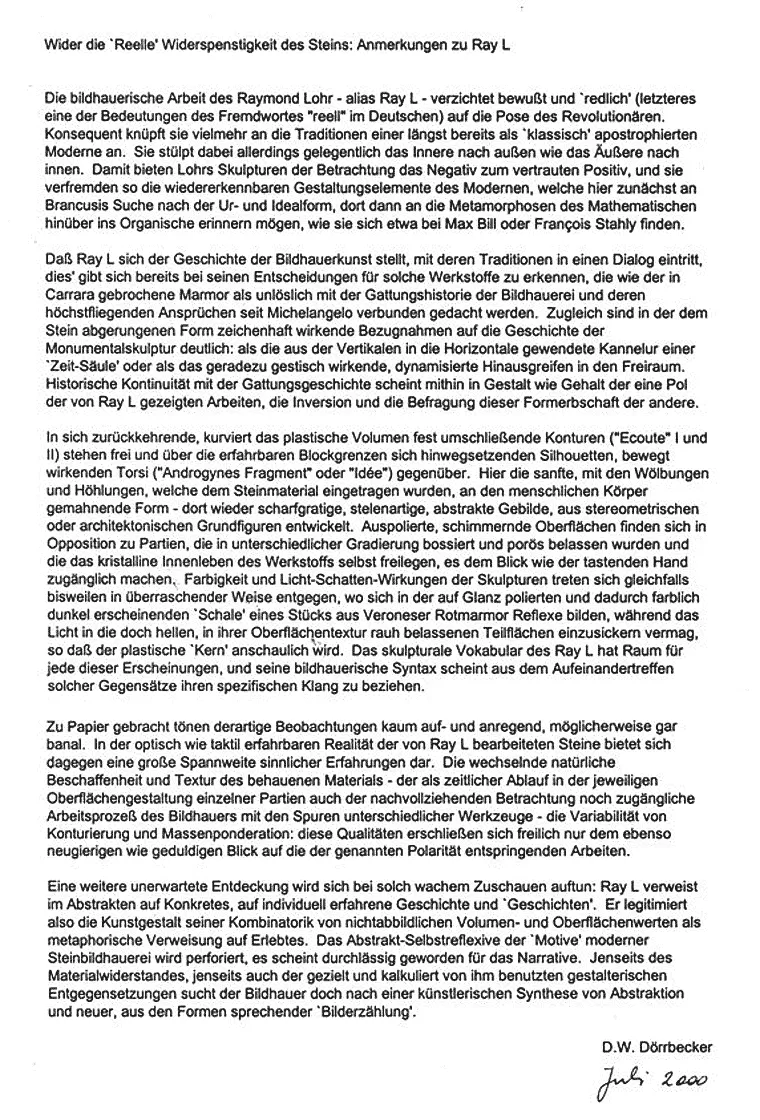 D.W. Dörrbecker - 14.07.2000